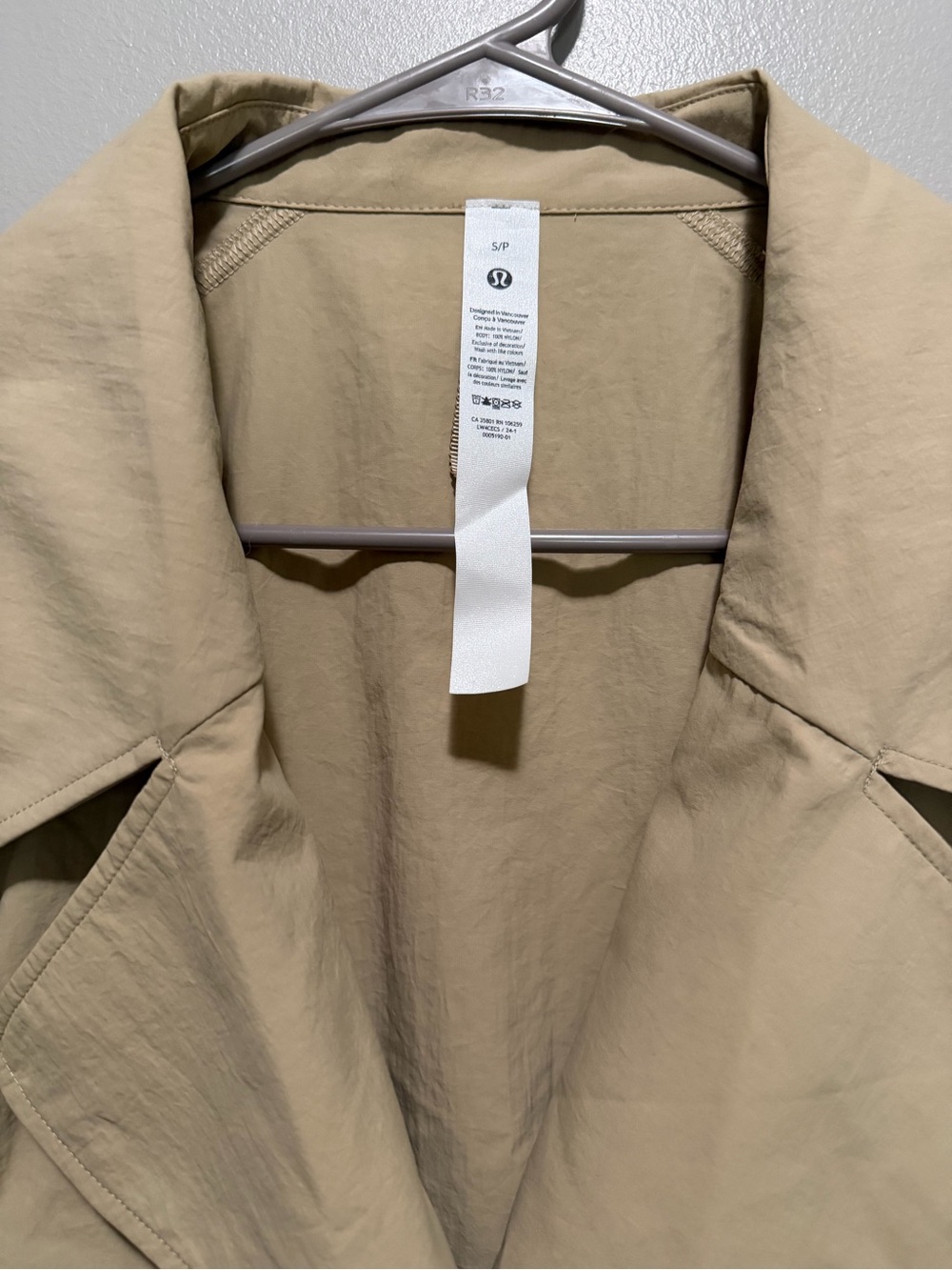 Lululemon cropped trench jacket - Picture 9 of 12